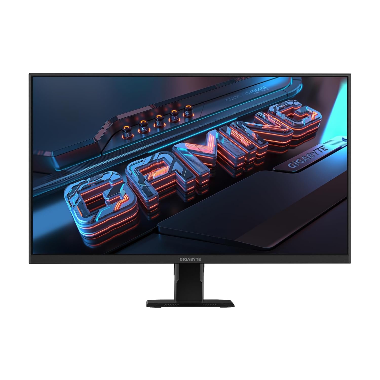 Monitor Gigabyte Gaming 27 Inch GS27FA | SS IPS Display, 180Hz, 1920 X 1080 (FHD), 300 cd/m2 (TYP) Brightness, 16.7M Display Colors, 1Ms (MPRT) Response Time, 105% Srgb, 2 x HDMI 2.0, 1 x Displayport 1.4, HDR Ready, Flicker-Free, VESA Wall Mounting, Black