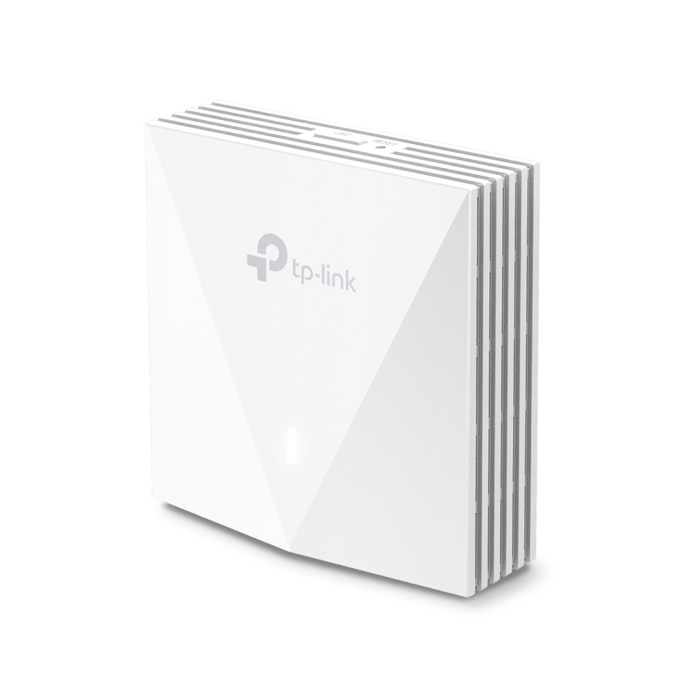 Access Point Net TP-Link Omada AX3000 Wall Plate Wi-Fi 6 Access Point EAP650-Wall | Higher Network Efficiency, Complete In Room WiFi Coverage, Gigabit Port, Centralized Cloud Management, Secure Guest Network, White