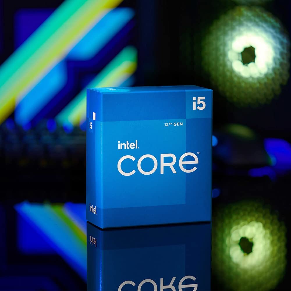 Cpu Intelยฎ Core i5-12400 Desktop Processor | 12th Gen, 65W, 6 Cores upto 4.4 GHz, 18MB Cache, 12 Threads, Supports DDR5 and DDR4 RAM, LGA1700 Socket, Compatible Motherboard Intel 6xx Series Chipset