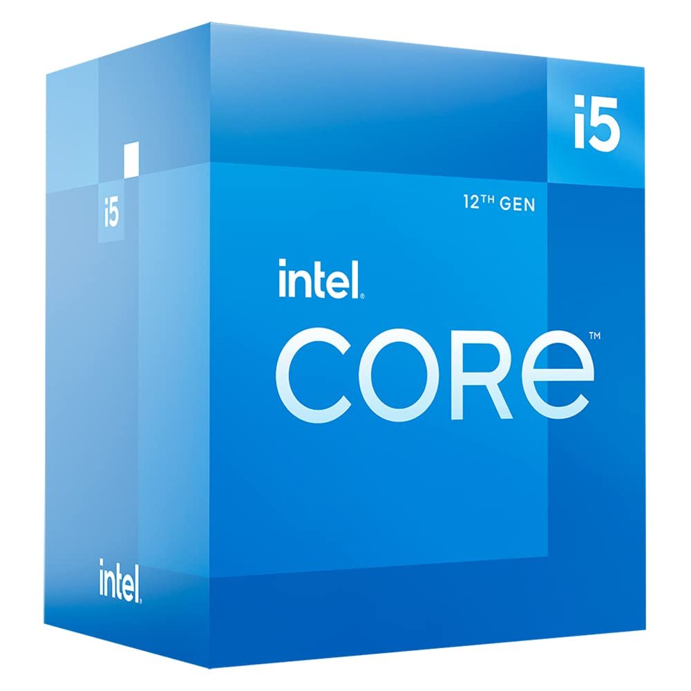 Cpu Intelยฎ Core i5-12400 Desktop Processor | 12th Gen, 65W, 6 Cores upto 4.4 GHz, 18MB Cache, 12 Threads, Supports DDR5 and DDR4 RAM, LGA1700 Socket, Compatible Motherboard Intel 6xx Series Chipset