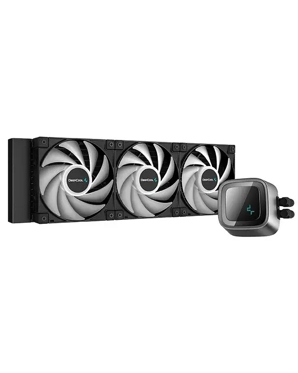 CPU Liquid Cooler Deepcool LS720 R-LS720-BKAMNT-G-1 | 360mm ARGB AIO, Support Intel LGA 2066 / 2011-v3 / 2011 / 1700 / 1200 / 1151 / 1150 / 1155 & AMD sTRX4 / sTR4 / AM5 / AM4, For Gaming PC, Black