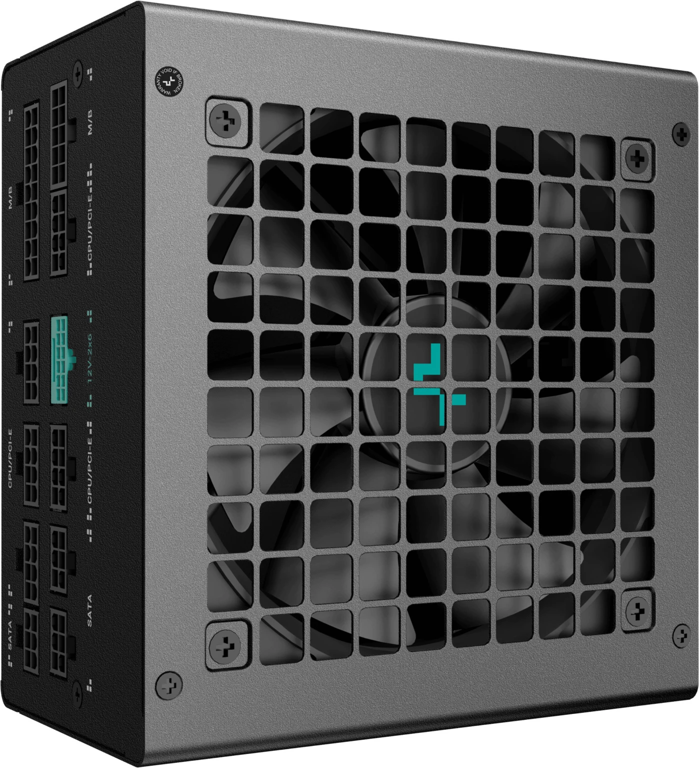Smps Power Supply Deepcool Gamer Storm PN750M R-PN750M-FC0B-JGIN | 750 Watt, 120mm FDB Fan, 80 Plus Gold Certified, ATX 3.1 Fully Modular Power Supply, For Gaming PC, Black