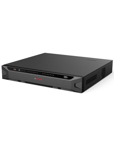 SNVR CP Plus CP-UNR-4K4322-V4 | 32 Channel H.265 4K Network Video Recorder, VGA/HDMI, Support 2 SATA HDDs up to 10TB, 2 USB Ports, Black