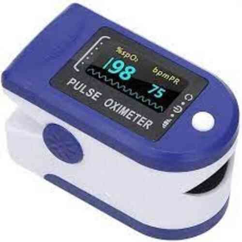 Finger Tip Clip Pulse Oximeter Four Color OLED Display Ello India EL-05