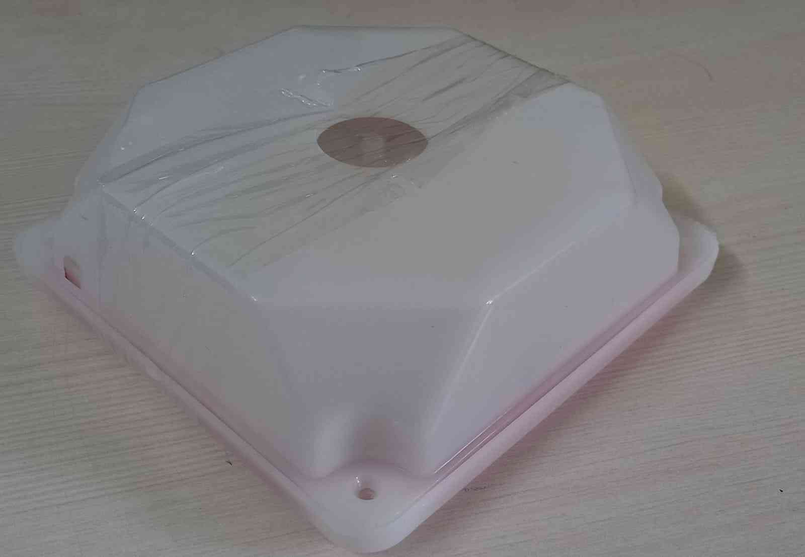 PVC Junction Box Pyramid waterproof plastic 5" x 5" IP67 Box for Mounting CCTV Cameras | Virgin Quality,1st Grade Plastic Material