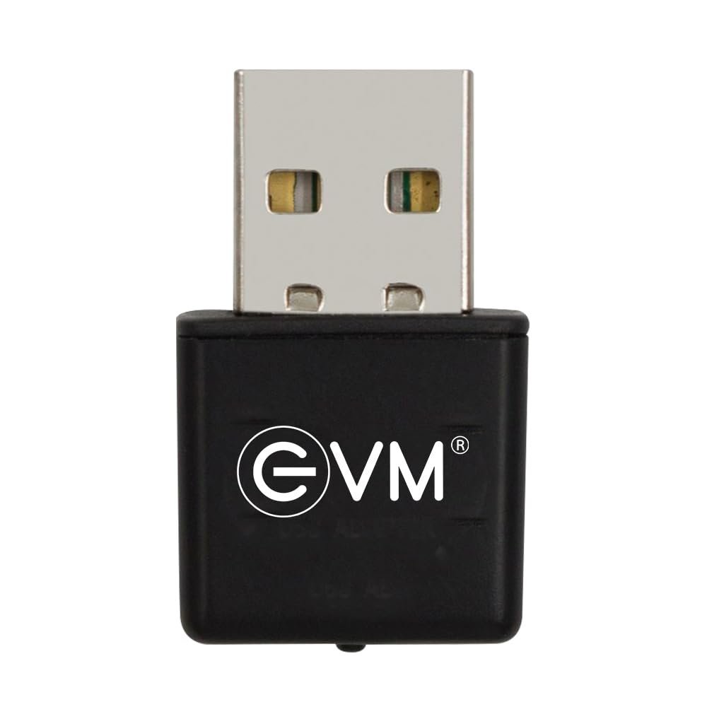 Adaptor USB Wifi Dongle EVM ENWIFI WA02 EVM-USBD-02 | Up to 300Mbps, 2.4-2.4835GHz, Operating Temperature 0°C ~ 40°C, 802.11b/g/n Devices Compatible, Black