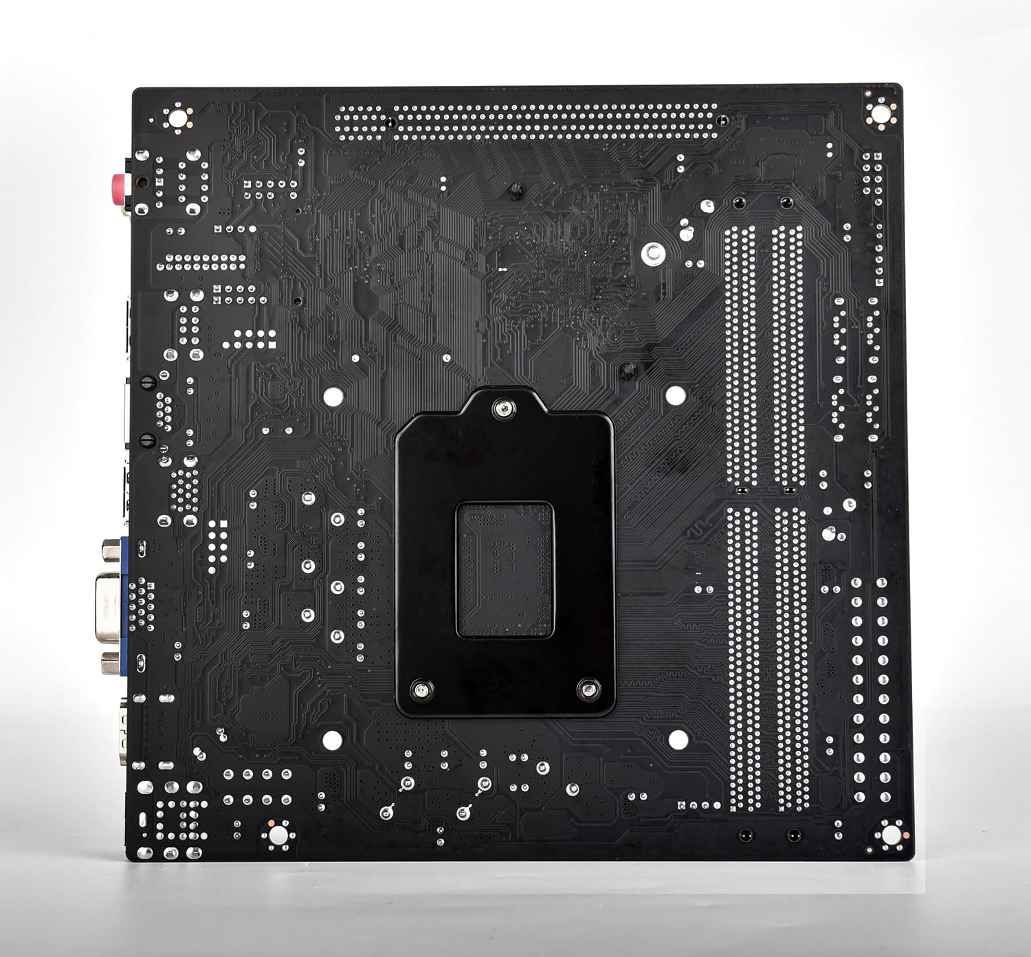 Motherboard EVM H110NEL DDR4 With NVME Slot | Intel® H110 Chipset, Supports Intel® Core™ i3/ i5/ i7 Celeron/ Pentium 6th & 7th Gen Series Processor, Supports DDR4 2133/ 2400/ 2666/ 3200Mhz Slots, 2 x USB 3.0, 4x USB 2.0, LGA1151 Socket