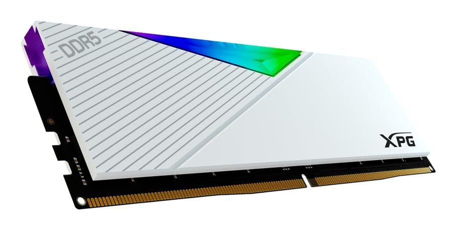 Ram XPG Adata Lancer AX5U6000C3032G-CLARWH | RGB 32GB DDR5 6000 Mhz 1.35V Desktop Memory