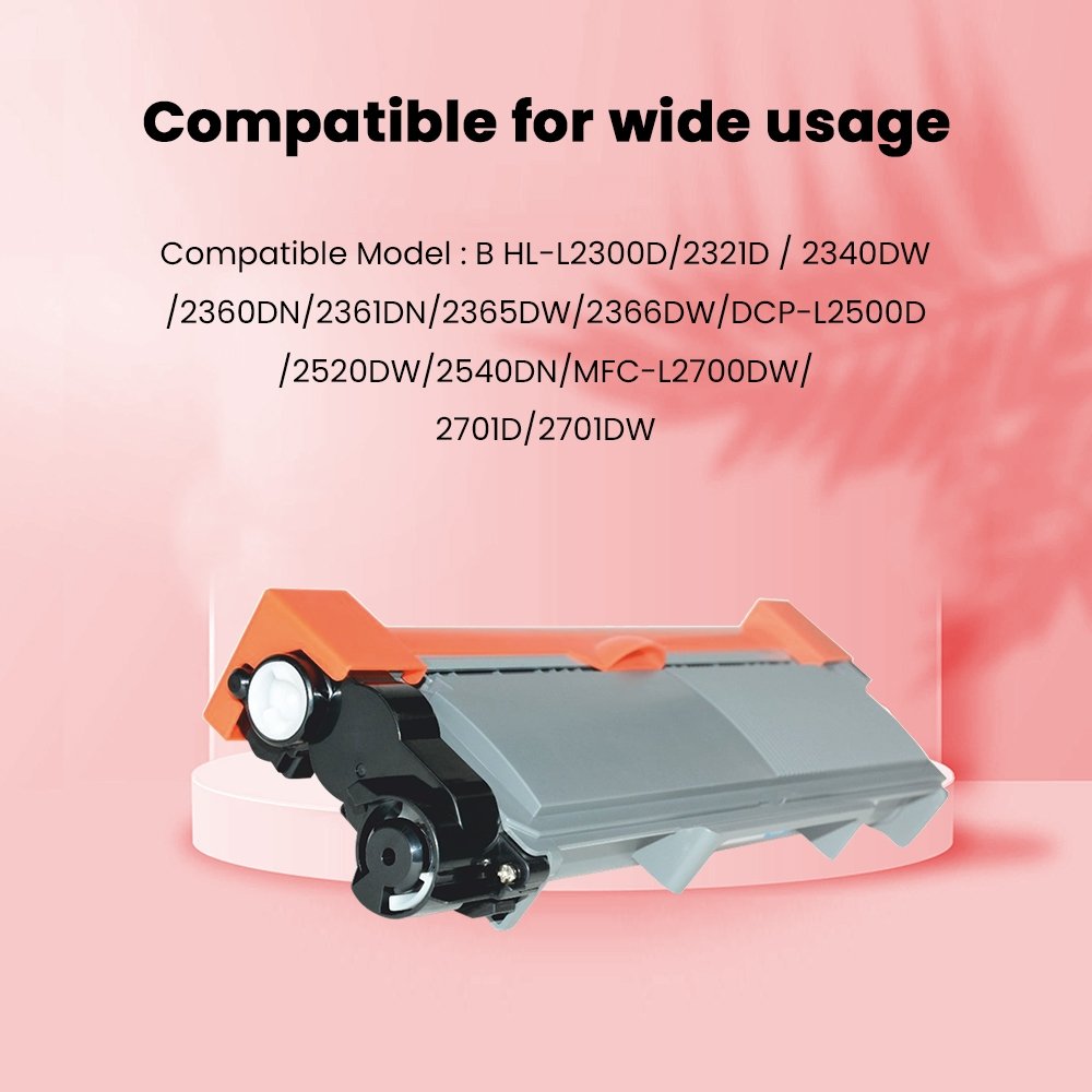 Toner Cartridge EVM Laser Printer ETC 2365 |  High Productivity, Eco Friendly & Smudge Free Output, Page Yield Up to 2600 Pages, Easy to Install & Use, Compatible For Wide Usage