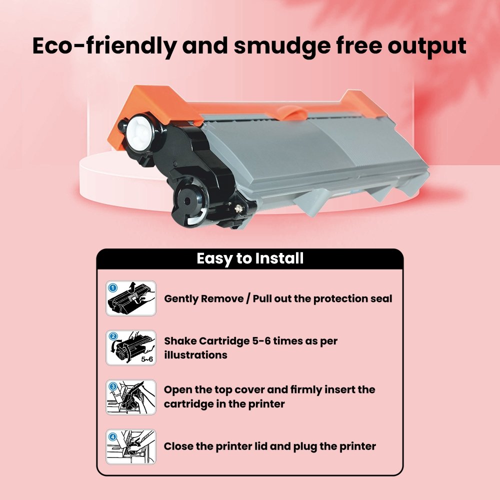 Toner Cartridge EVM Laser Printer ETC 2365 |  High Productivity, Eco Friendly & Smudge Free Output, Page Yield Up to 2600 Pages, Easy to Install & Use, Compatible For Wide Usage