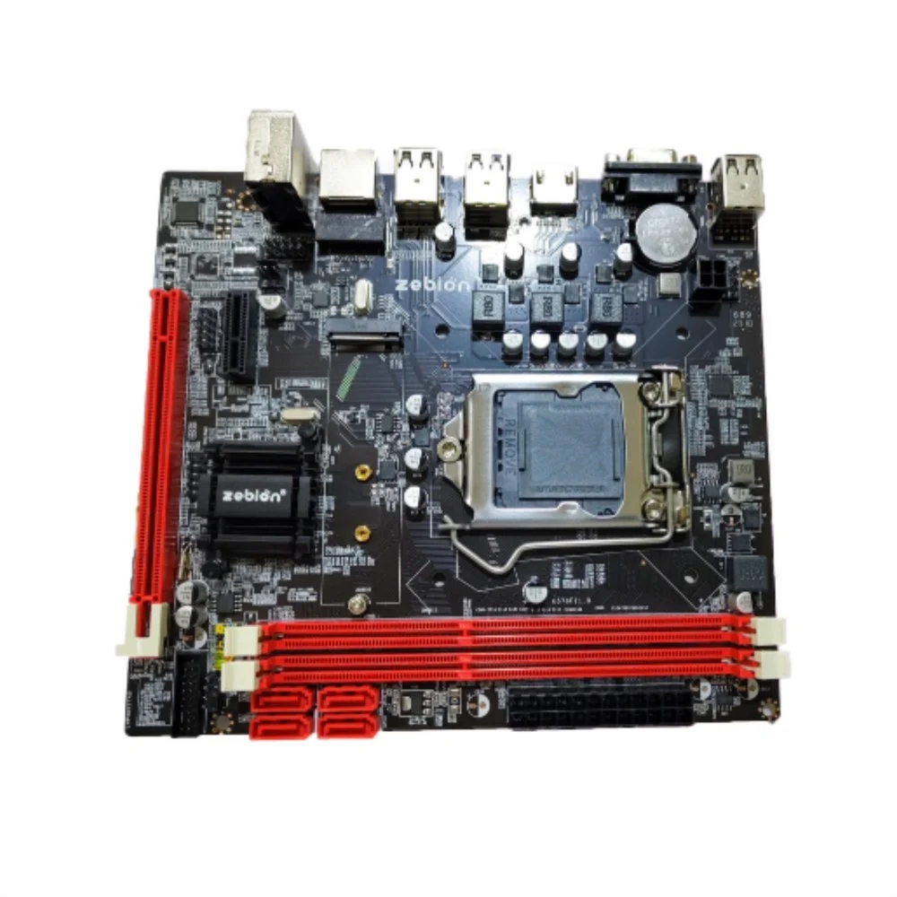 Motherboard Zebion Marlin H310-NVME MicroATX Motherboard LGA 1151 Socket, DDR4 Support, VGA, HDMI, Supports 8th / 9th Gen Intel Core / Pentium Gold / Celeron Processors