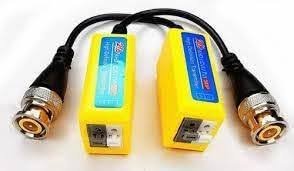 Video Balun Single Channel Split Joint HD 8MP | For Camera Video Signal Transmission to DVR