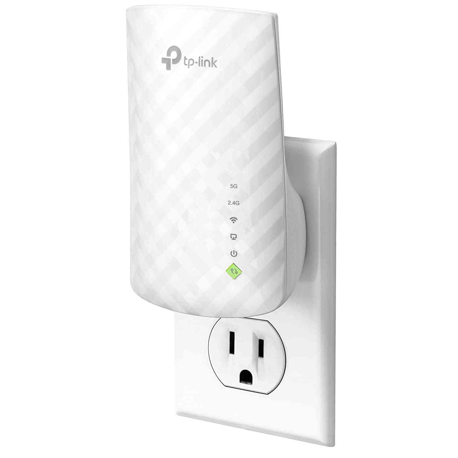 Range Extender TP-Link Archer RE200 AC750 Dual Band WiFi Extender, Repeater | Up to 750Mbps, WIFI Signal Booster Access Point, Easy Set Up, Extends Wifi To Smart Home & Alexa Devices, White