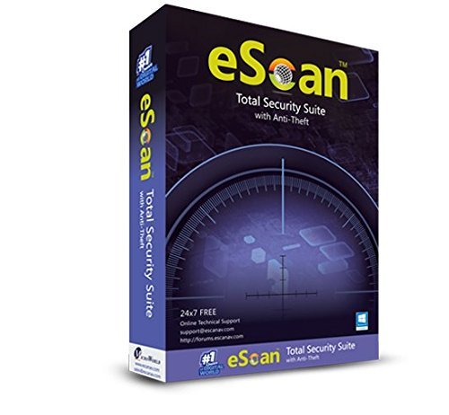 Software eScan Total Security Suite with Cloud Security - 1 User, 3 Years (CD) | Email delivery in 1 hour during working hours 9am to 5pm