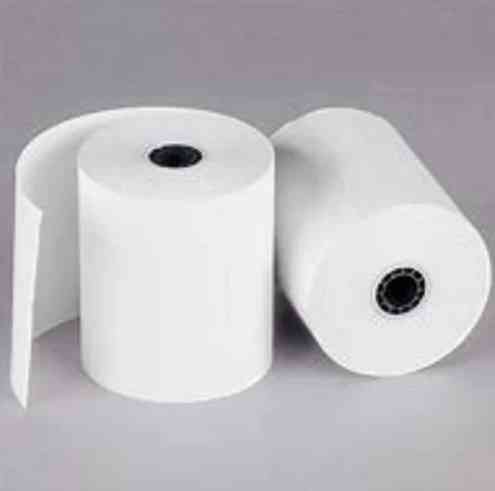 LIPI Thermal Paper Roll 7.9mm (3inch) 50mtr, 48GSM, 1.3cm core | Application: Thermal Printing Machines used  in Retail, Airline, Entertainment, Resturants, Grocery shops, Super Market Etc, (Pack of 2 Rolls)