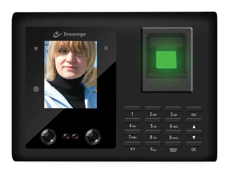 Fingerprint Reader IP Secureye with Face Recognition for Door Locks, Time & Attendance, Payment Device, Access Control SC-S-FB5K-1