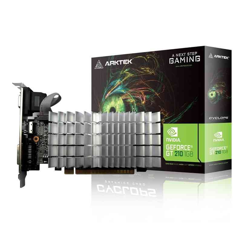 Card Arktek Nvidia GeForce GT210 | 1GB, 64bit, DDR3, PCI-E 2.0, HDMI, DVI, VGA port
