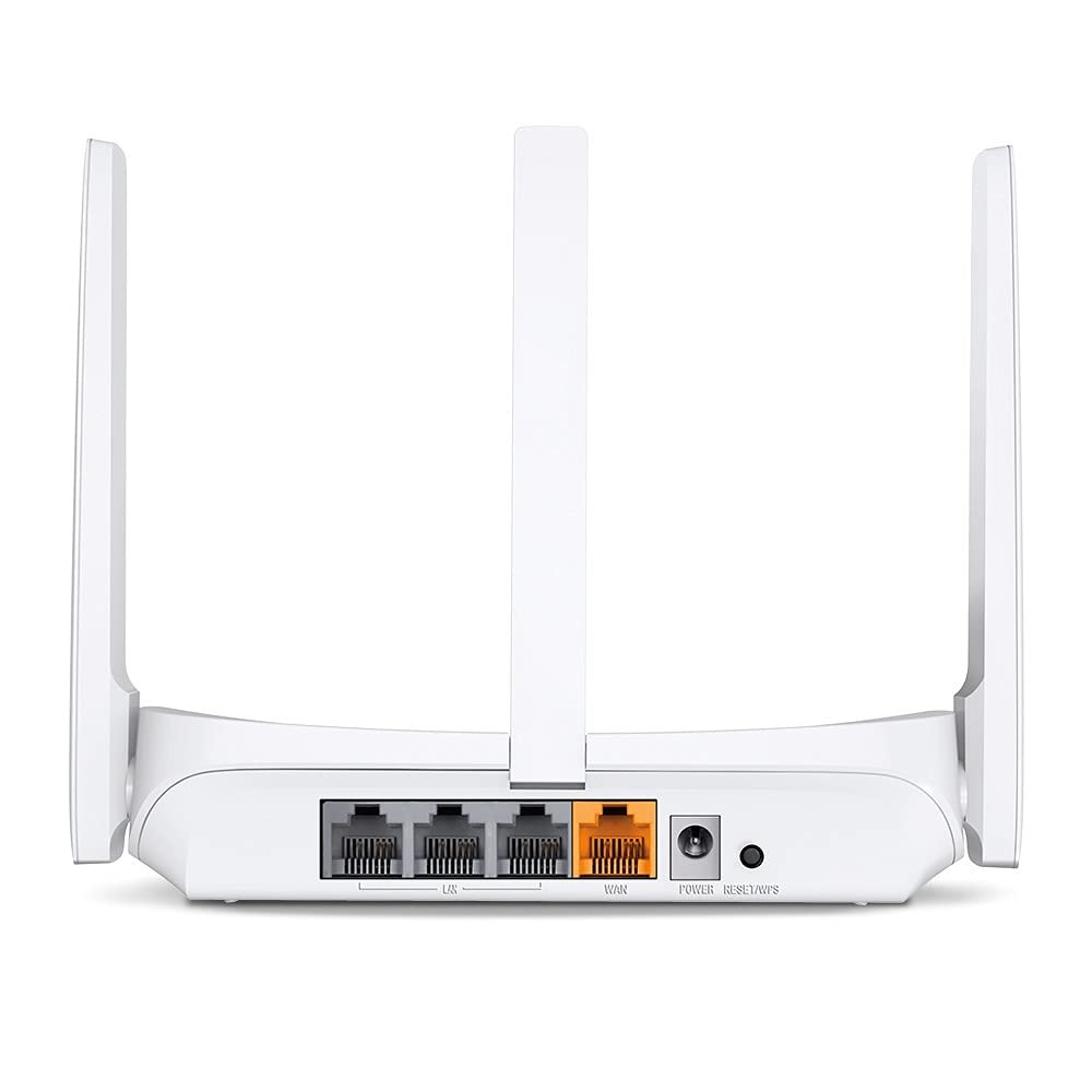Router Mercusys MW306R | 300 Mbps Multi-Mode Wireless N Router, Stable Wi-Fi For Your Daily Use, Broader Coverage, Easy Installation, Active Parental Controls, IPTV & IPv6 Supported, White