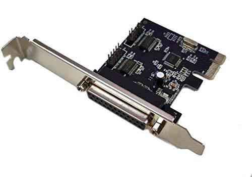 Card Live Tech Pci Express 1x With 1Port Parallel Slot