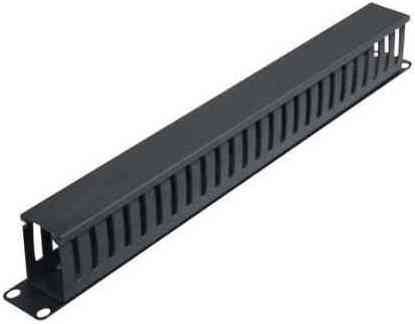 Cable Manager PVC Multybyte 1U MB-RA01 | 4 Feet, Thickness: 2mm, Black