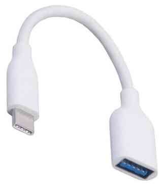Cable Multybyte MB-OT02 USB Type-C OTG Cable, Compatible with All C Type Supported Mobile Smartphone Phone Converter