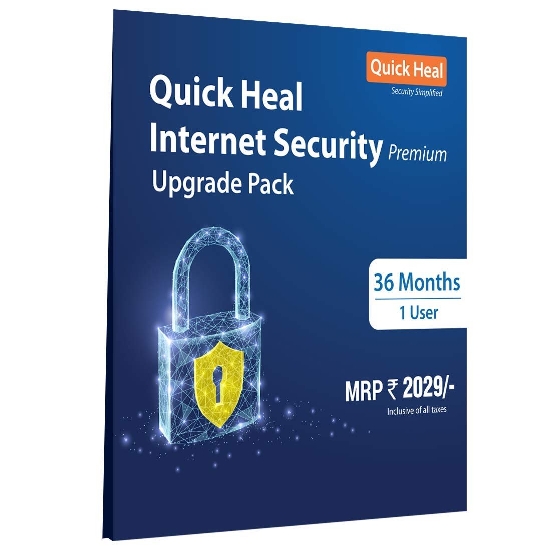 Software Quickheal Internet Security Standard 1user 3yr Renewal