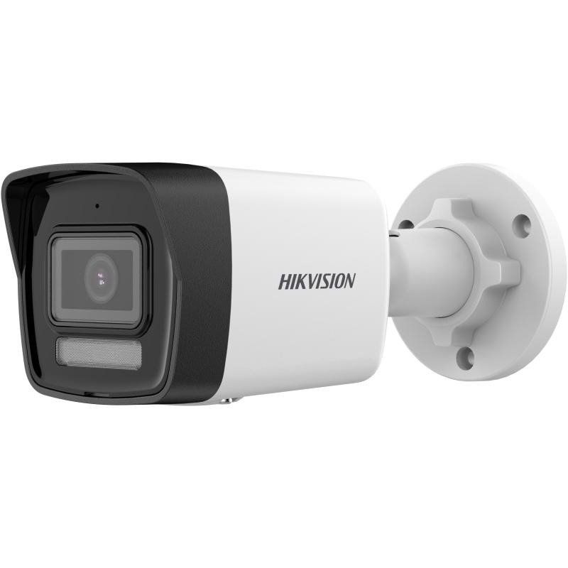 Security Camera Hikvision DS-2CD1023G2-LIU | 2MP Smart Hybrid Light Fixed Bullet Network Camera, Support Human & Vehicle Detection, Built-in Mic, Water & Dust Resistant, White