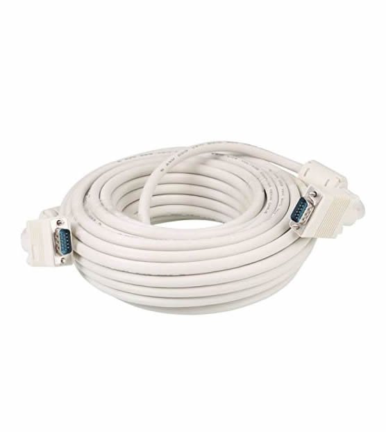 Cable Haze VGA Male to Male 20mtr, White