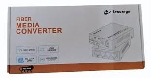 Media Convertor Secureye 10/100 SC-S-SMSF-FE (Pair) | Fiber Media Converter to Single Port Ethernet