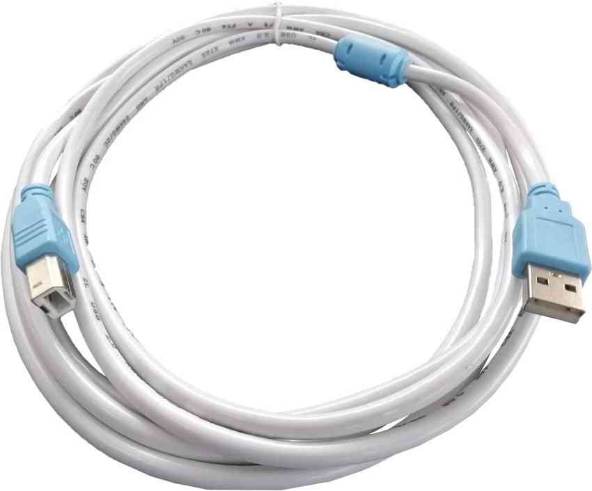 Cable Haze Usb Printer Cable 3mtr | USB Type A to USB Type B Cable, White