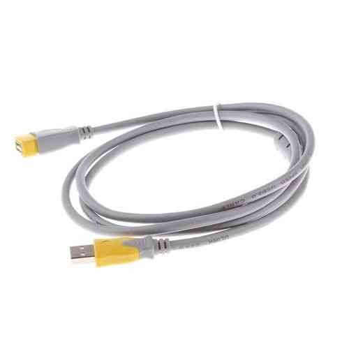 Cable Haze Usb Extension 1.5mtr | Usb Male-A to Female-A Cord, 1.5 meters Extender Cable, Grey