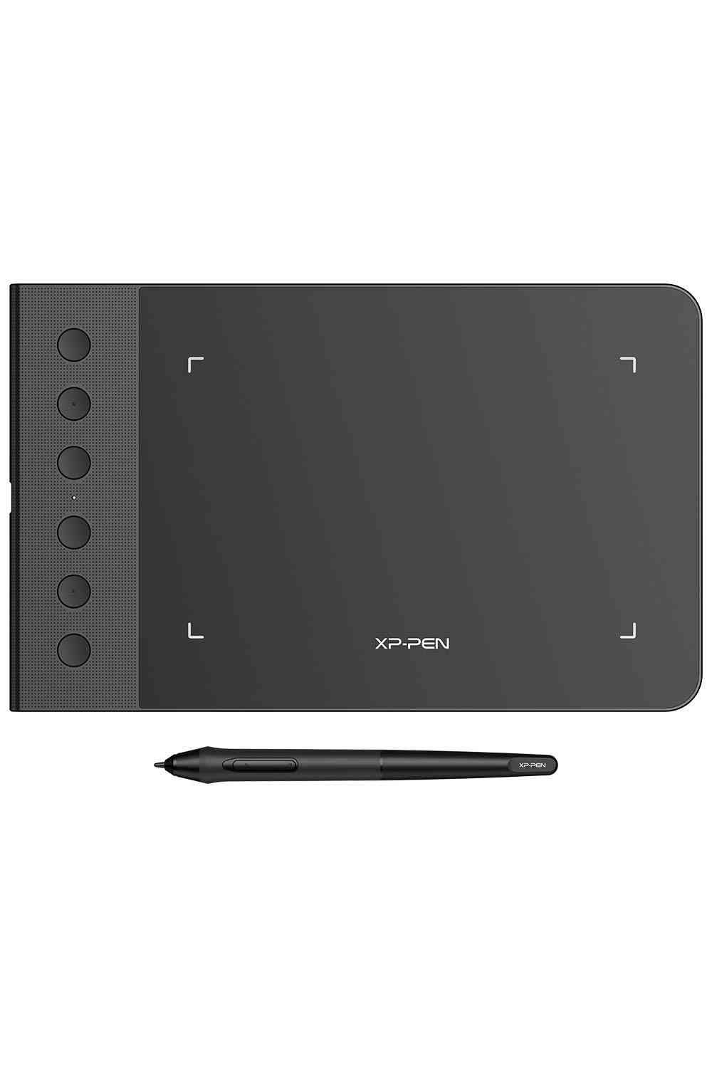 Pen Tablet XP-PEN Star G640S | Android Supported Graphics Drawing Pen Tablet, 6 Shortcut Keys, 8192 Levels of Pressure Sensitivity, 6" x 4" Size, Battery-Free Stylus and 20 Replacement nibs | Colour: Black