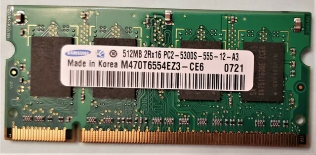 Ram Lenovo 512mb Ddr2 Pc5300 (Laptop)