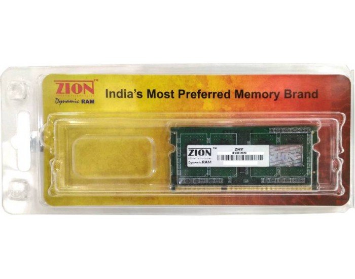 Ram Zion 4gb Ddr3 Pc1333 Laptop