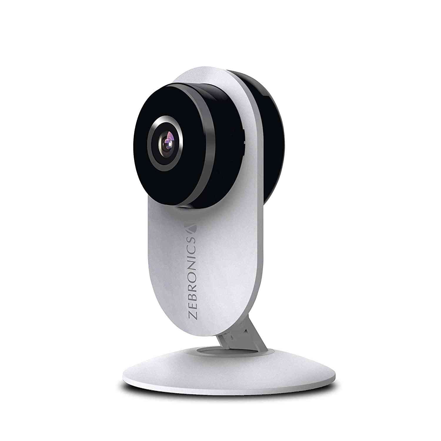 Smart Camera Zebronics | Smart Home Automation WiFi Camera with Remote Monitoring, Advanced Motion Detection, Day/Night Mode, Live Streaming, Micro SD Card Slot, 2 Way Audio, works with Android and iOS Smartphones