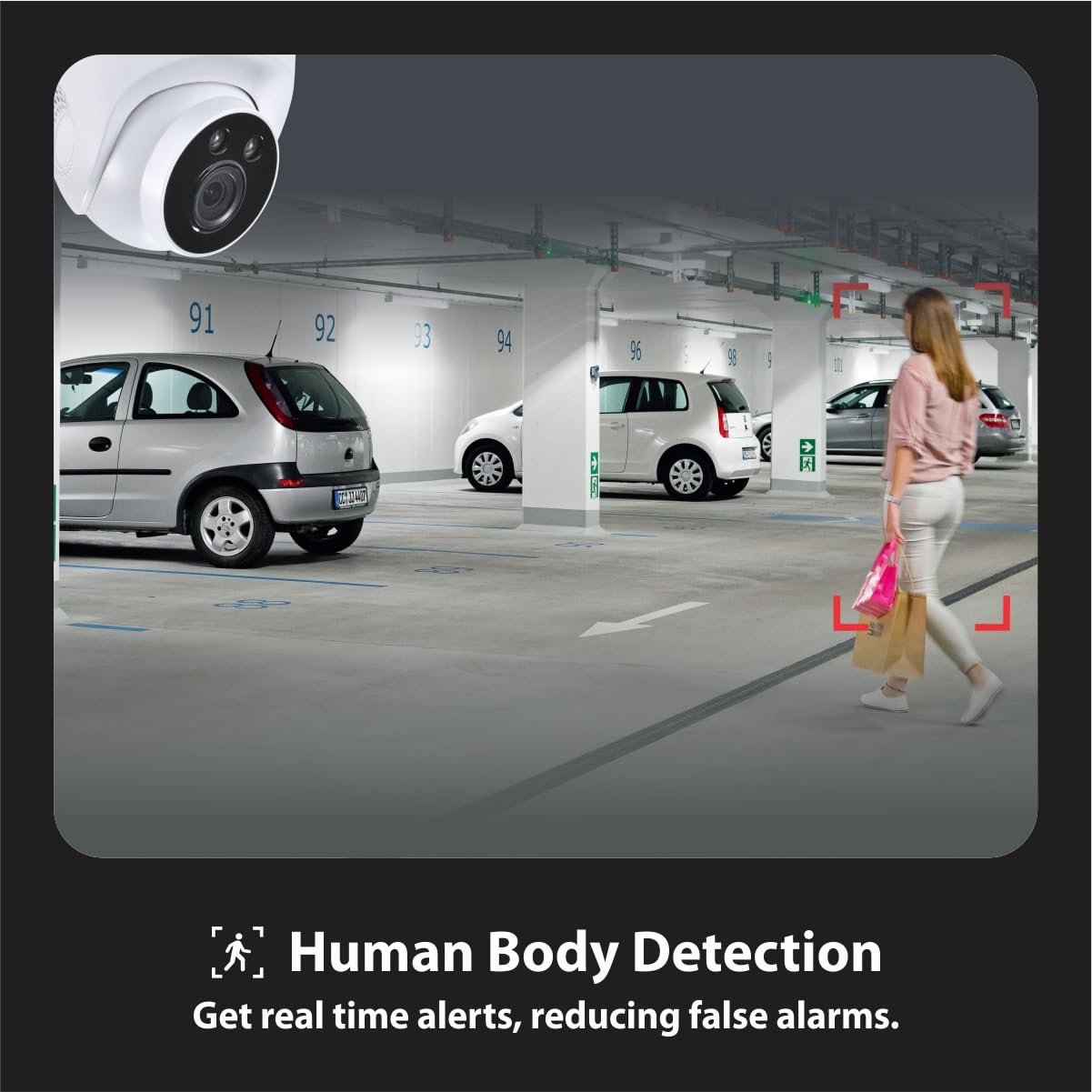Security Camera CP Plus Ezykam EZ-M32T | 3MP 4G Camera, 4mm Lens, IR Distance Of 20-30 Mtr, Day/ Night Vision, Built-in Speaker, Two-Way Talk, Works With Google Home, Support Micro SD Card Upto 256GB, White