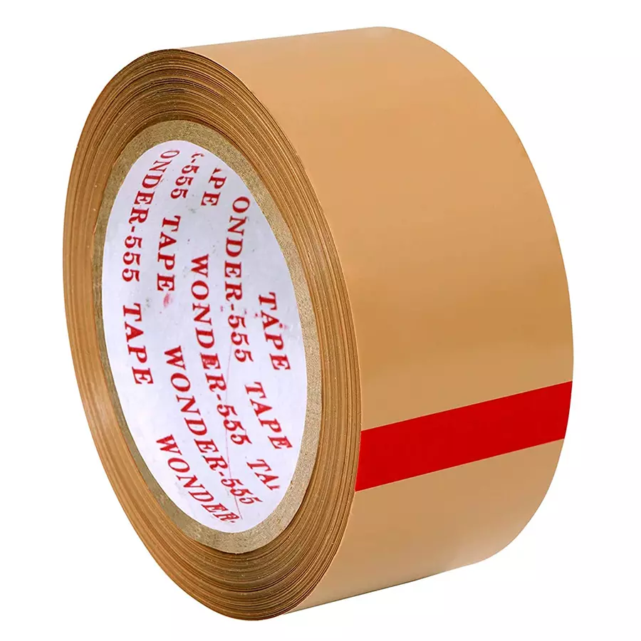 Packing Tape Wonder 555 BOPP 48mm x 40mtrs, High Strength Adhesive Packing Tape For Industrial & Packaging, Brown