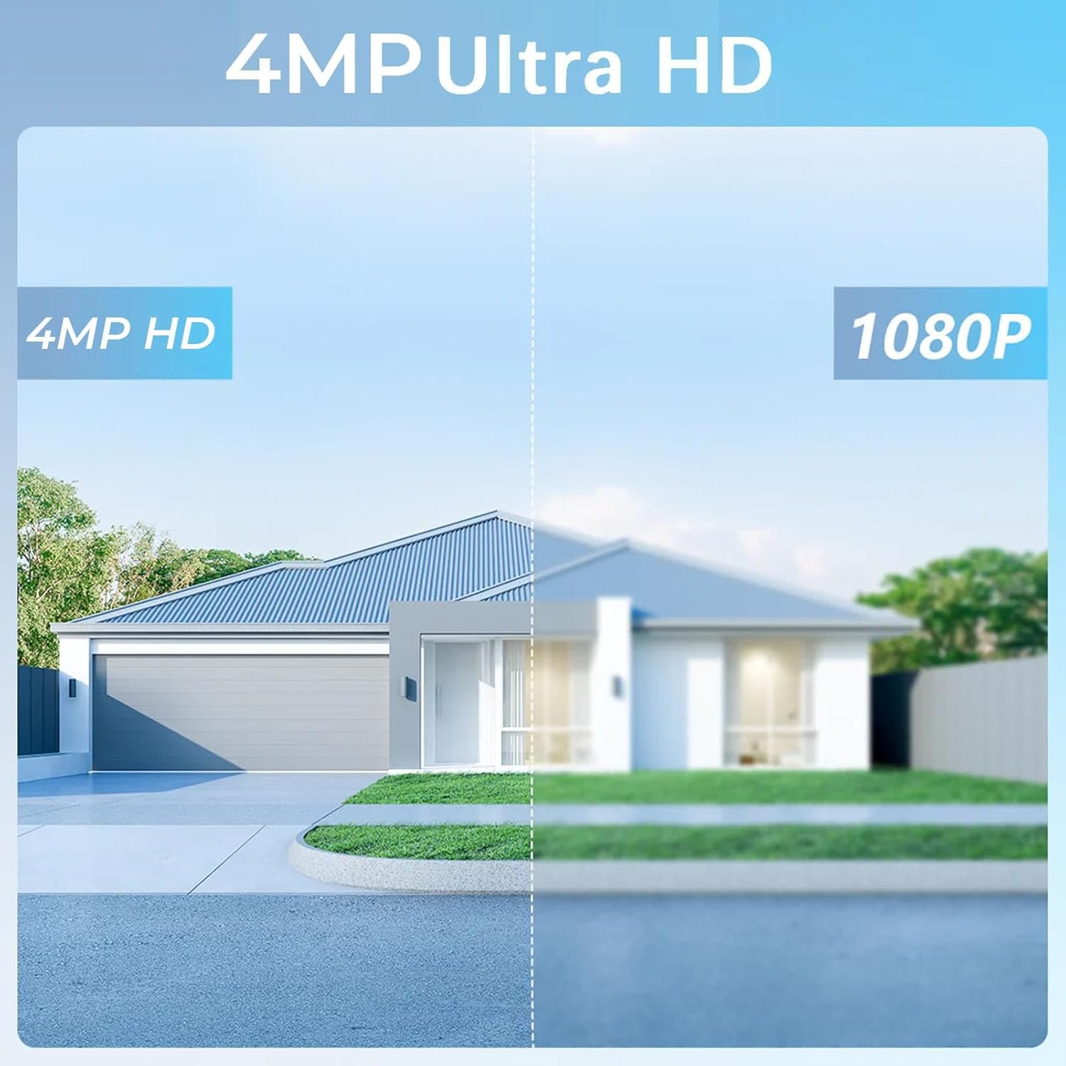 Security Camera CP Plus CP-UNC-DA41L3C-D-LQ | 4MP Dual Light Dome Camera, 3.6mm Fixed Lens, WDR, Day/ Night Vision, IR Range of 30 Mtr, Built-in Mic, White