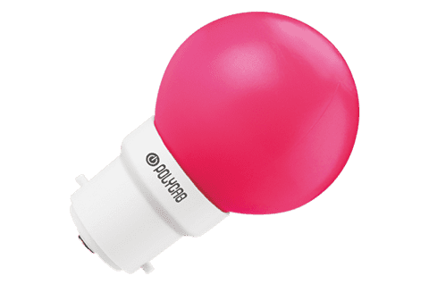 Bulb Polycab Aelius LED Deco 0.5W Pink
