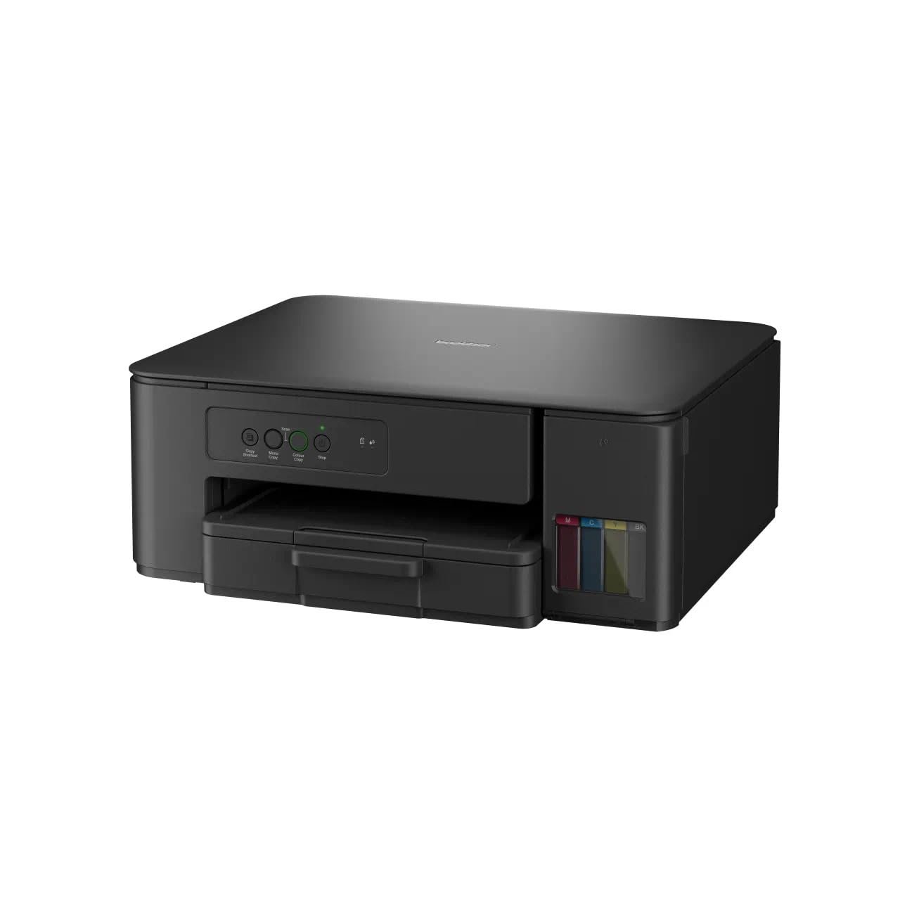 Printer Brother DCP-T230 | Multifunction Ink Tank Printer, Sleek Design. Smart Performance. Perfect For Home Use, Print Scan Copy, Black