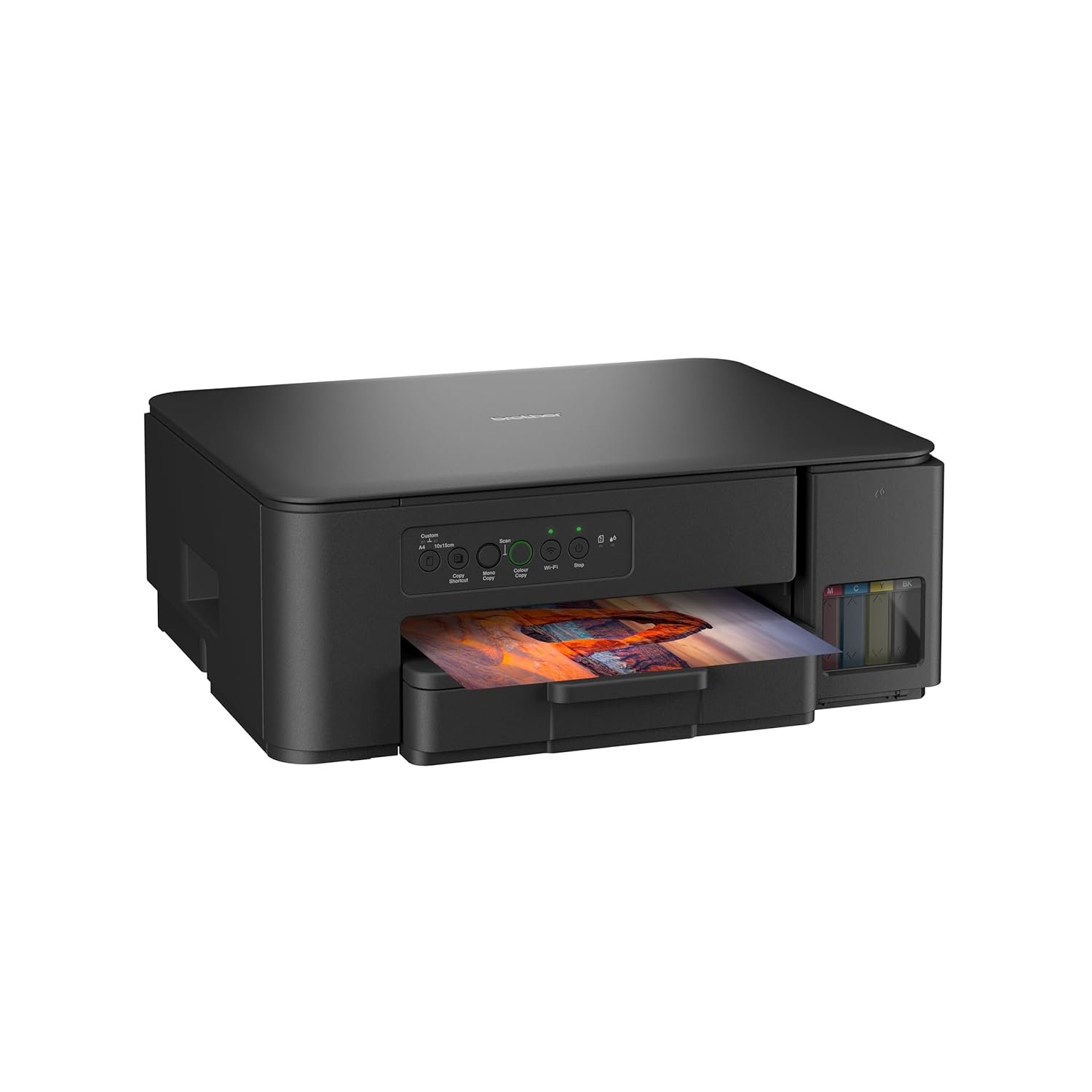 Printer Brother DCP-T430W | Multifunction WiFi Ink Tank Printer, Effortless Print, Scan, Copy With Wireless Connectivity, Upto 7500/ 5000 Pages Yield, Best For Home & Office, Black