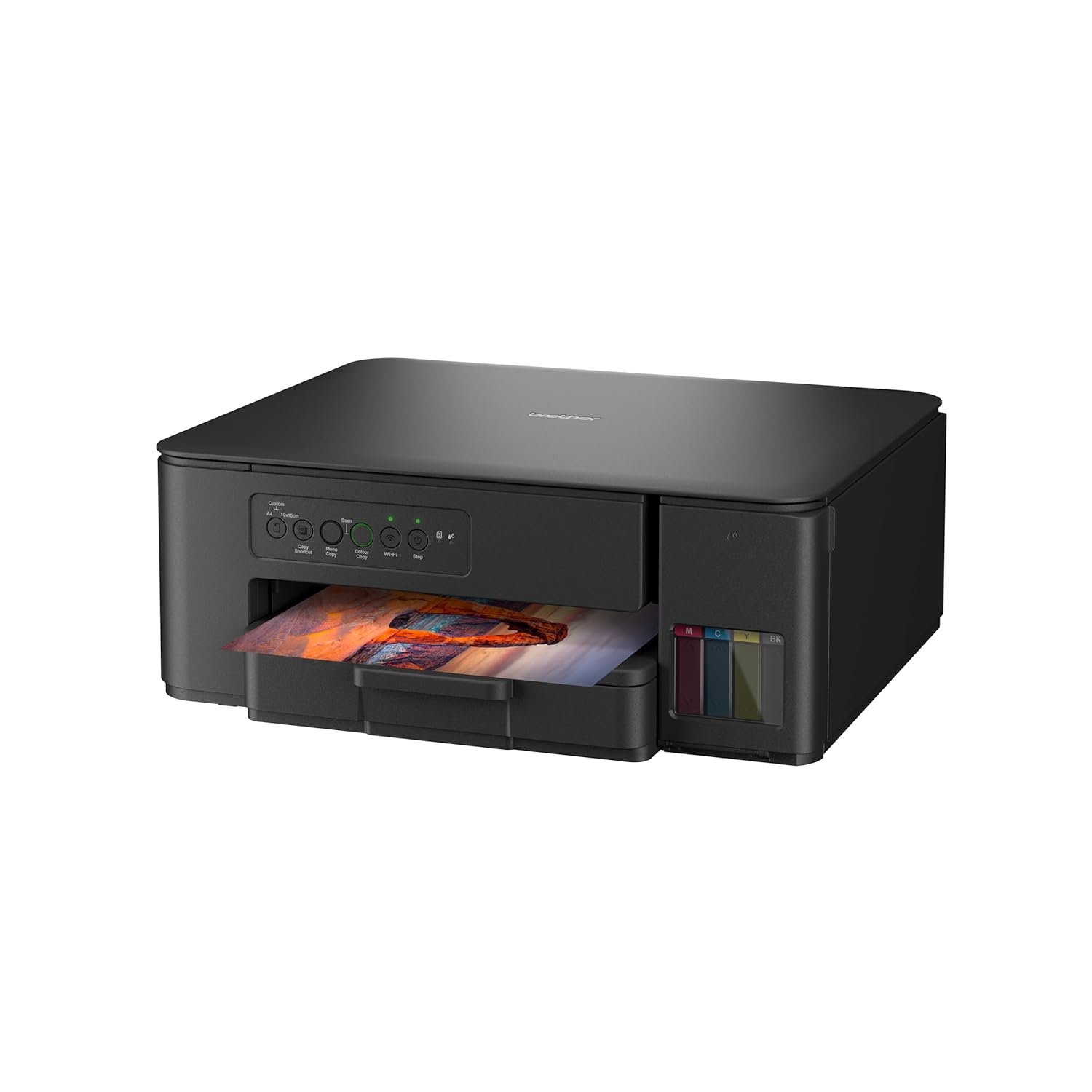 Printer Brother DCP-T430W | Multifunction WiFi Ink Tank Printer, Effortless Print, Scan, Copy With Wireless Connectivity, Upto 7500/ 5000 Pages Yield, Best For Home & Office, Black