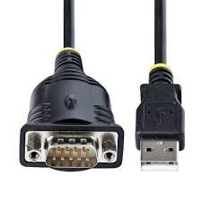 Convertor USB To Serial | USB 2.0 to RS232 / DB9 Serial Converter Cable, Supports Multi Brand Printers, Cashier Register, Modem, Scanner, Digital Cameras ,CNC etc, 1.5mtr, Black