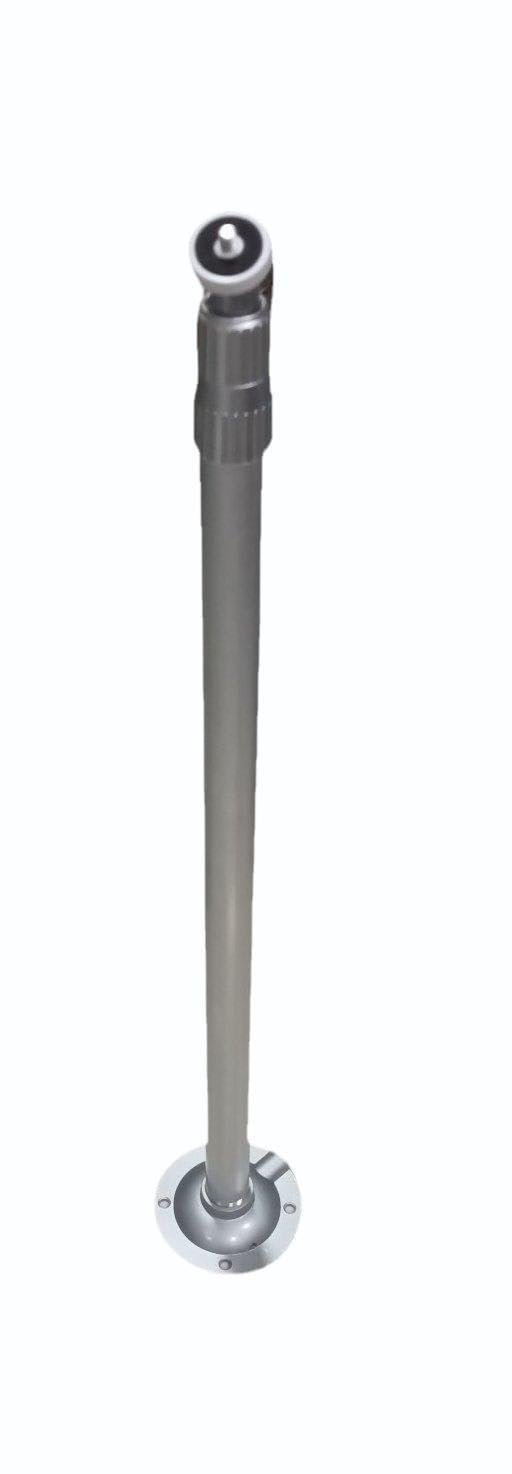 Mountable Aluminum Stand 60-120 cms | Adjustable Tilt Swivel Bracket / Long Drop Ceiling Mount