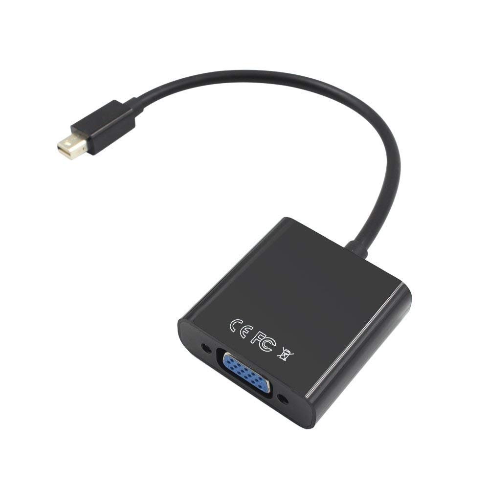 Converter Ranz Mini DP Male to VGA Female Adapter | Thunderbolt Compatible