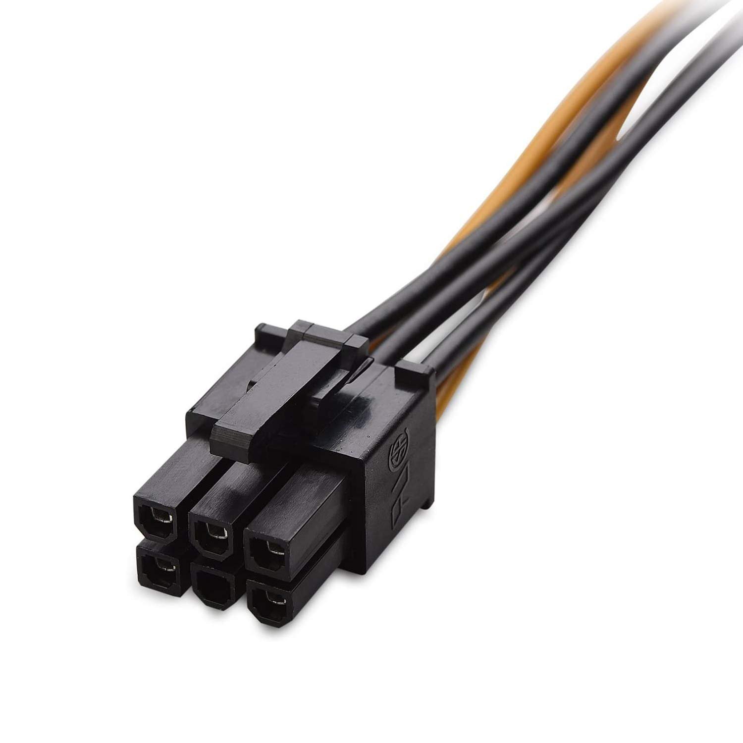 Cable Adaptor 6 pin female PCIe to 15 pin SATA male GP-10118