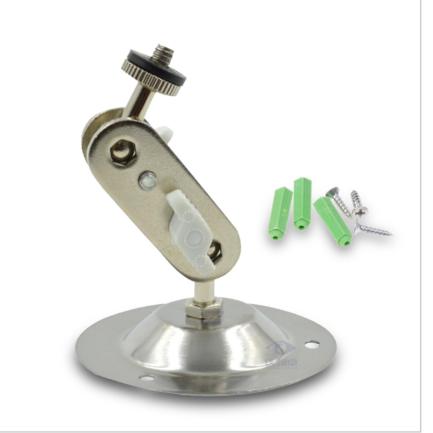 CCTV Camera Steel Stand 302 Ceiling / Wall Mounted Camera Bracket, Anti Rust Coating, Angle Adjustable, Suitable For Indoor & Outdoor Use