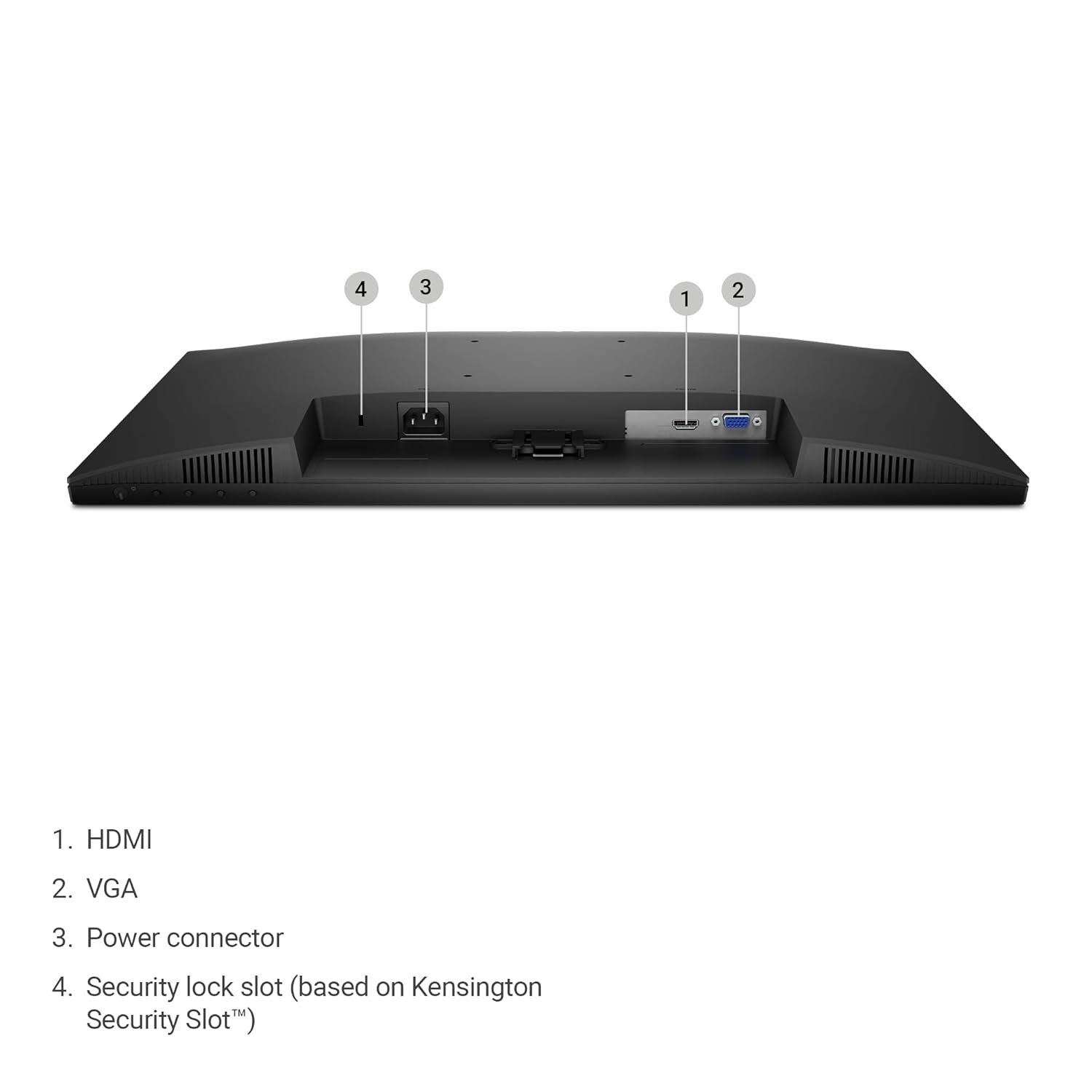Monitor Dell SE2425HM 24 inch (60.45cm) | FHD Ultra-Thin Bezels, 100Hz IPS Panel, 5 ms Response, Contrast 1000:1, Tilt Adjust, HDMI, VGA, Comfortview Plus, 3-Star Eye Comfort, VESA Mount 100 x 100 | Black