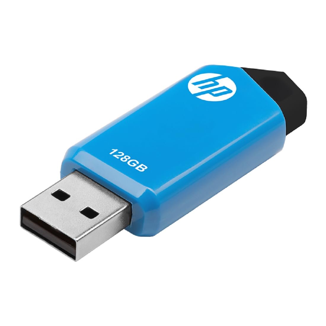 Pendrive HP 128GB USB 2.0 v150w MM-USBB128GB-150W Flash Drive | Compatible With Netbook, Desktop Computer, Laptop, Blue