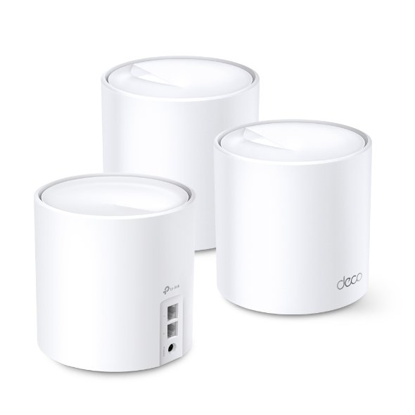 Net TP-Link AX1800 Whole Home Mesh Dual Band Next-Gen Wi-Fi 6 System DECO X20 | Covers up to 5800 Sq. Ft,Replaces Routers and WiFi Extenders,Parental Control,Compatible with Alexa(3-Pack), White
